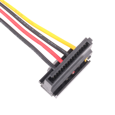 SATA 15F-KIDC C01-H-157F100A TO C01-15000CF41A NYLON 66 BLACK